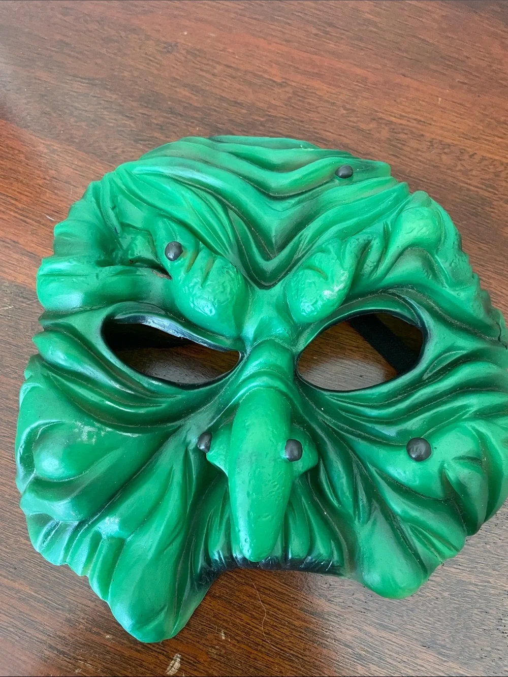 VNT Green Witch Halloween Mask